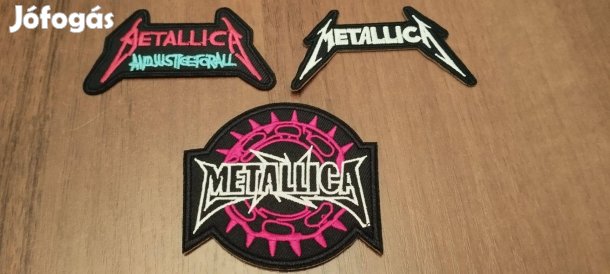 Metallica felvarrók