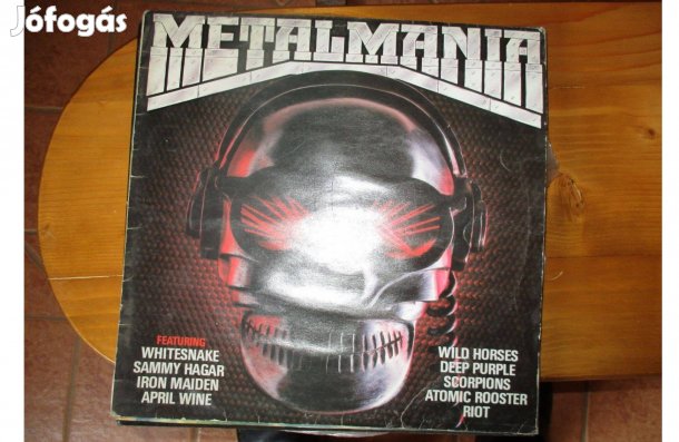 Metalmania bakelit hanglemez eladó