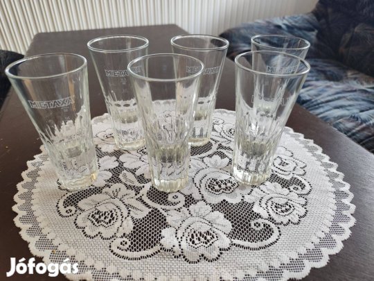 Metaxa pohár készlet eladó