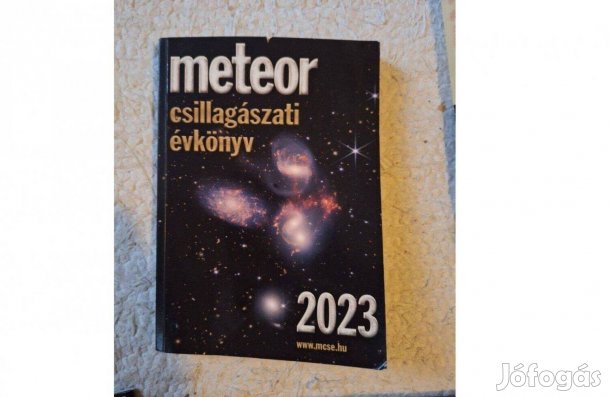Meteor Csillagászati Évkönyv 2023 A Meteor Csillagászati Évkönyv
