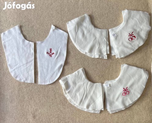 Méteráru - ruhabetét (pamut, póló) hímzett virág, rövidáru