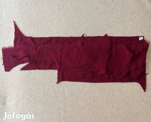 Méteráru - textil (buklé) bordó csomag