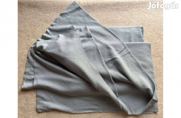 Méteráru - textil (dzsörzé) világosszürke
