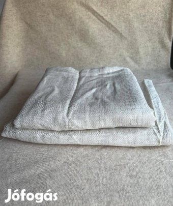 Méteráru - textil (vékony lenvászonszerű) drapp