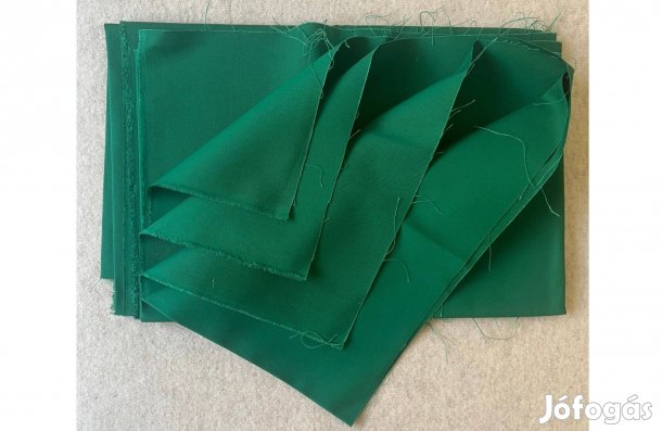 Méteráru - textil(szövet) fűzöld csomag