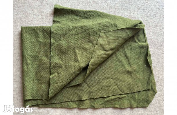 Méteráru, textil (dzsörzészerű, rugalmas) zöld csomag