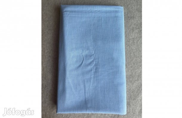 Méteráru, textil (karton) babakék, csíkos