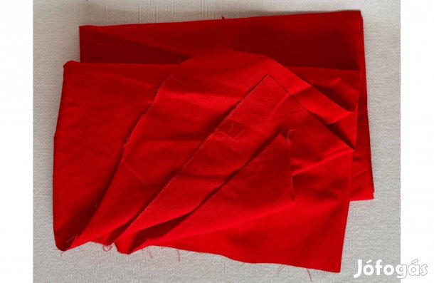 Méteráru, textil (karton) piros 1db