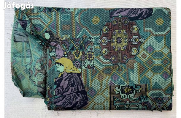 Méteráru, textil (kartonszerű, puhább) emberes, zöld csomag