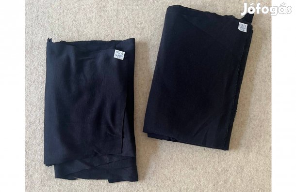 Méteráru, textil (pamut, póló) fekete csomag