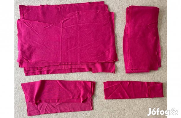 Méteráru, textil (pamut, póló) rózsaszín