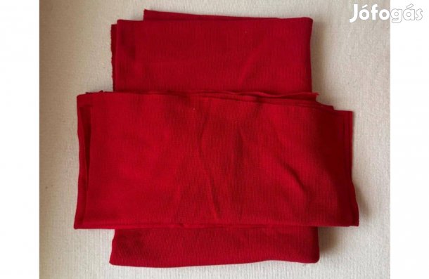 Méteráru, textil (passzé) piros