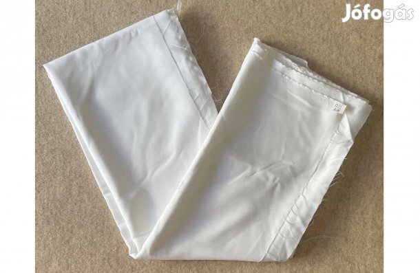 Méteráru, textil (szatén) fehér csomag