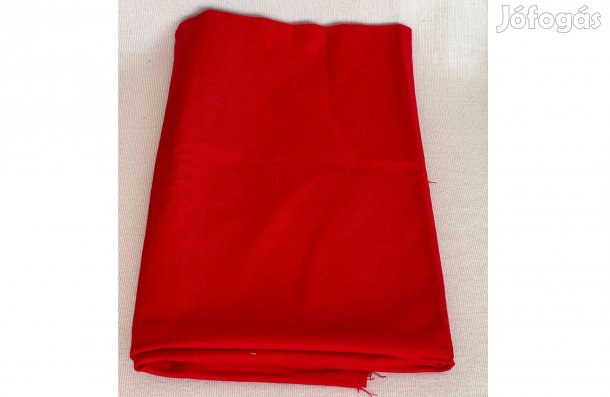 Méteráru, textil (szövet) piros 1db