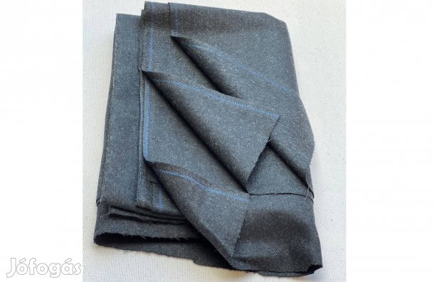 Méteráru, textil (szövet) sötétszürke