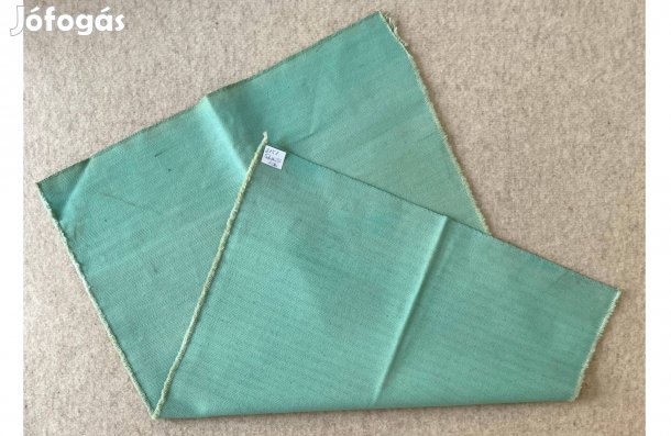 Méteráru, textil (vászon, nagyon erős) zöld