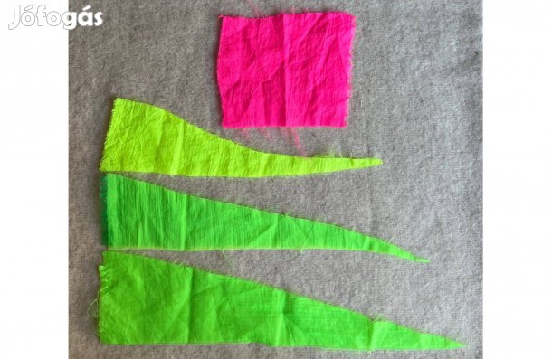 Méteráru, textil (vegyes, neon színű) díszítéshez csomag