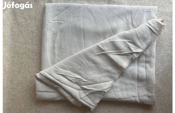 Méteráru, textil (vékony szövet) drapp