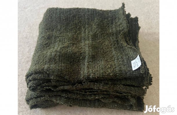 Méteráru textil (buklé) zöld csomag