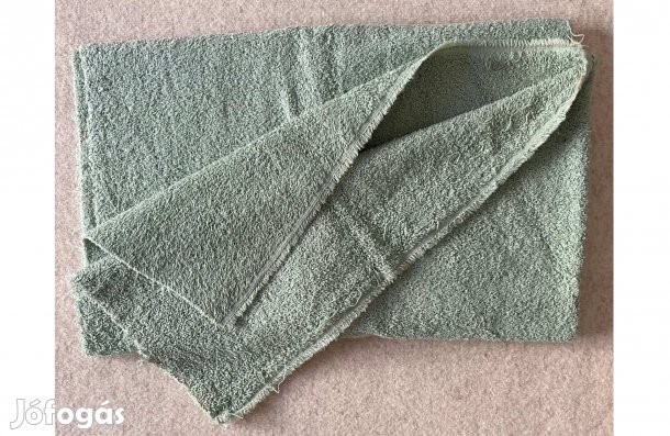 Méteráru textil (frottír) zöld 1db