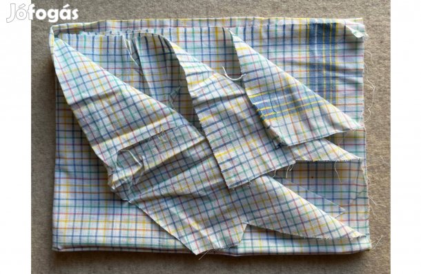 Méteráru textil (karton) kockás csomag