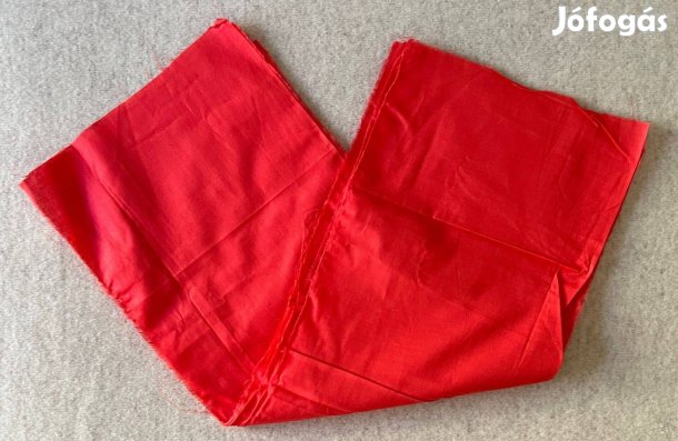 Méteráru textil (karton) piros csomag
