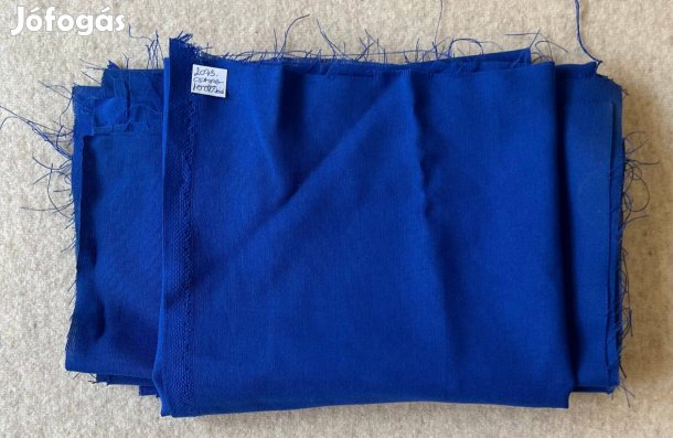 Méteráru textil (napszövet) középkék