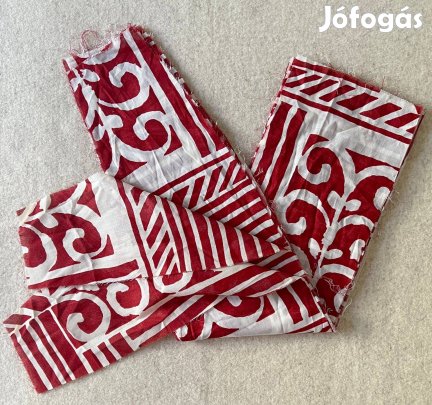 Méteráru textil (nem tudom vékony szövet) barna, krém, mintás