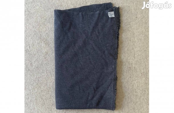 Méteráru textil (pamut, póló) szürke csomag