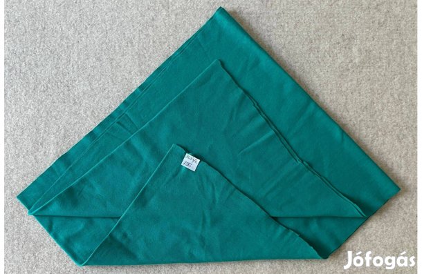 Méteráru textil (pamut, póló) zöld