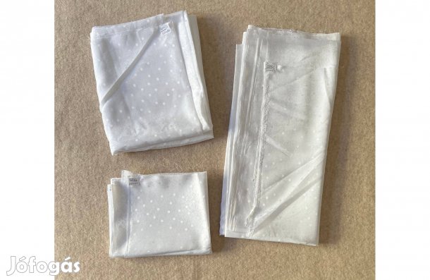 Méteráru textil (selyem) fehér