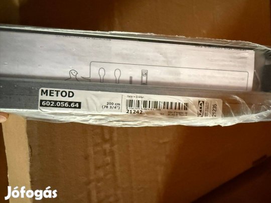 Metod Falisín, galvanizált, 200 cm