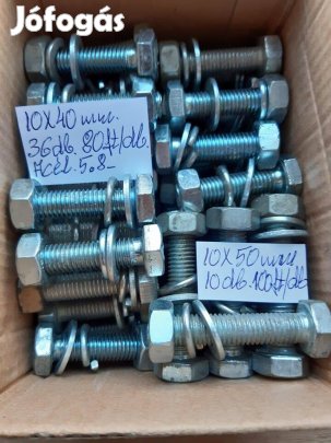 Metrikus csavar 10 x 40 mm