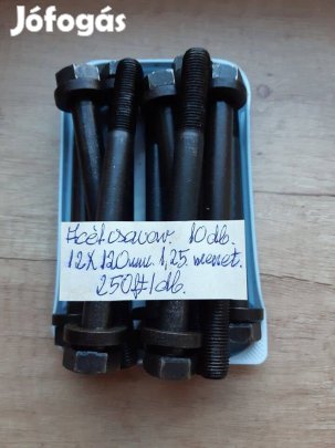 Metrikus csavar - acél, 12*120-as