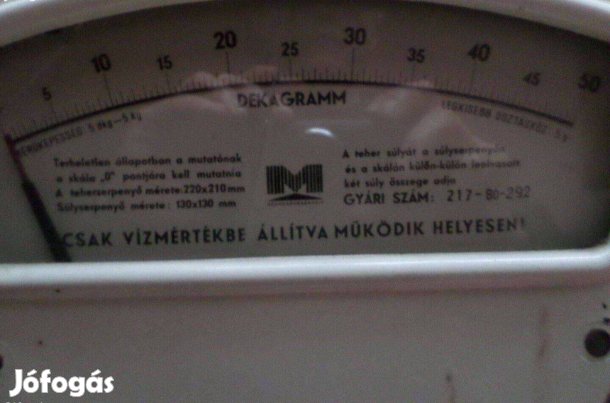 Metripond vas bolti mérleg