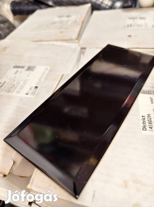 Metro csempe, fekete