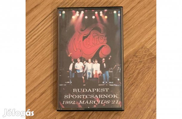 Metro koncert műsoros kazetta