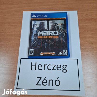 Metro redux ps4