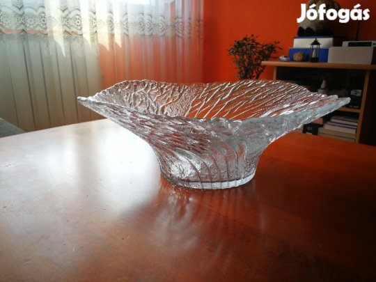 Metszetüveges, Gyümölcstál, Elad!!