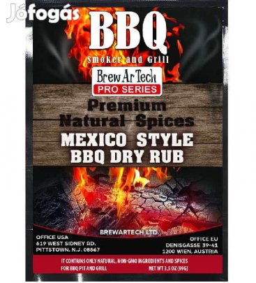 Mexico Style BBQ Dry Rub fŰszerkeverék 100g  (3028)