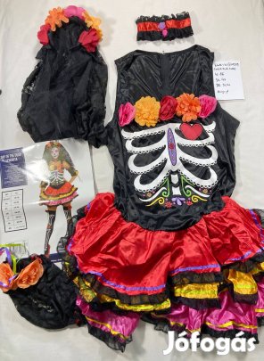 Mexikói jelmez, halloween jelmez, felnőtt jelmez, új GH219