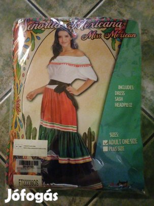 Mexikói női felnőtt jelmez