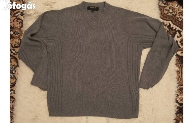 Mexx férfi szürke pamut pulóver "M" méretben.Posta is megoldható