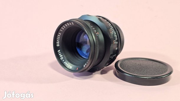 Meyer Optik Primoplan 1.9/58mm Black objektív exakta ( nagyon ritka)