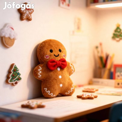 Mézeskalács Karácsonyi dekoráció - 20 cm