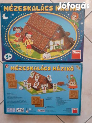 Mézeskalács házikó régió játék