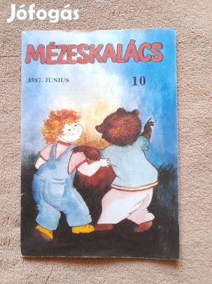 Mézeskalács magazin 1987. június gyermeklap retro