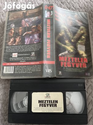 Meztelen fegyver vhs kistok akció