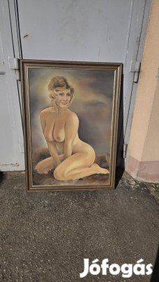 Meztelen nő festmény. 