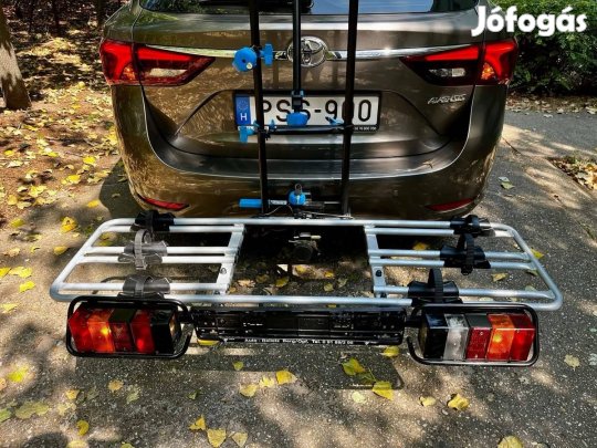 Mft kerékpárszállító vonóhorogra.